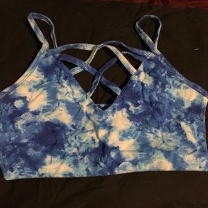 Blue Forever 21 bralette